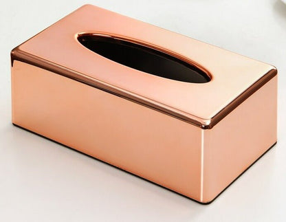 Rose Gold Tissue Box - Rheasie & Co