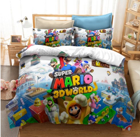 Super Marios Duvet Cover - Rheasie & Co