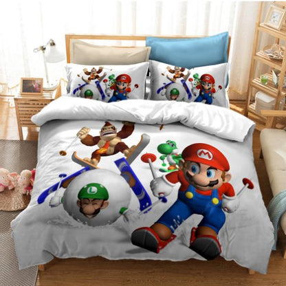 Super Marios Duvet Cover - Rheasie & Co