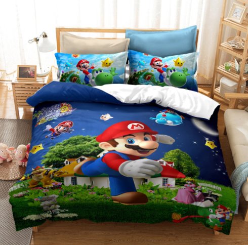 Super Marios Duvet Cover - Rheasie & Co