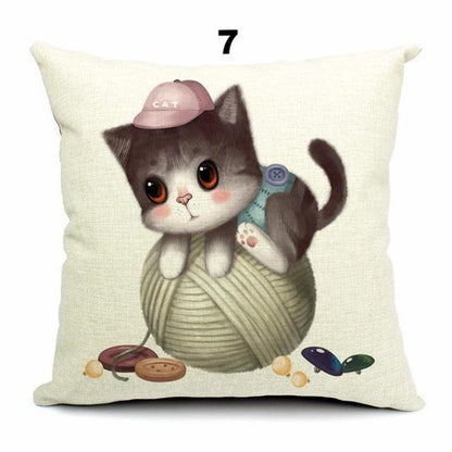 Teacup Kittens Cushion Covers - Rheasie & Co