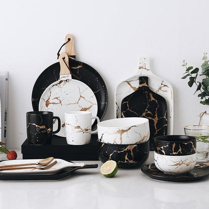 The Marble Servingware Collection - Rheasie & Co