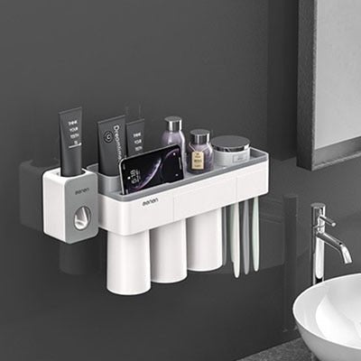 Wall Mounted Toothpaste Storage Set - Rheasie & Co