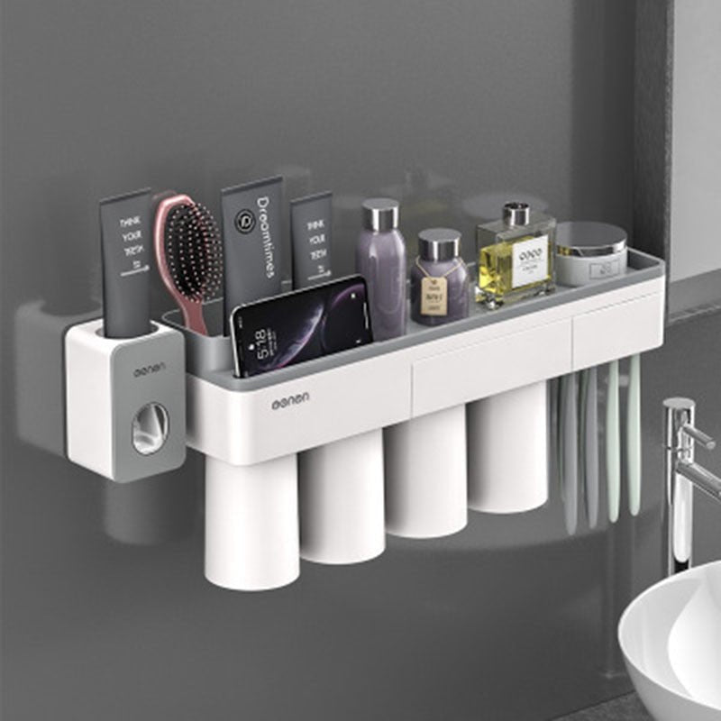 Wall Mounted Toothpaste Storage Set - Rheasie & Co