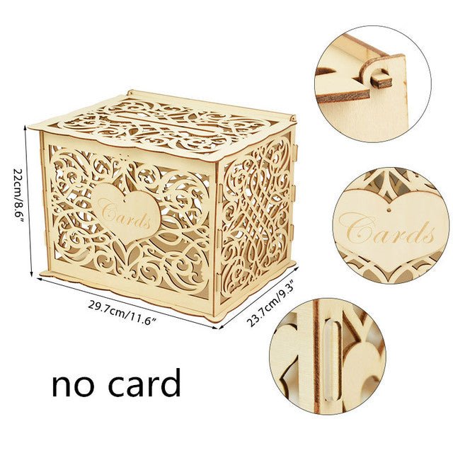 Wedding Card Boxes - Rheasie & Co