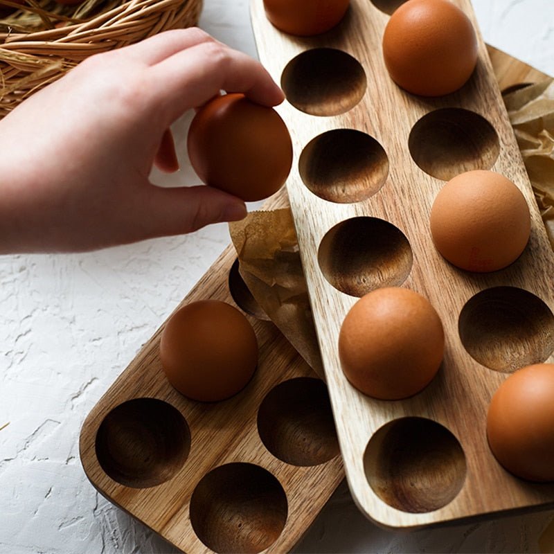 Wooden Egg Holder - Rheasie & Co